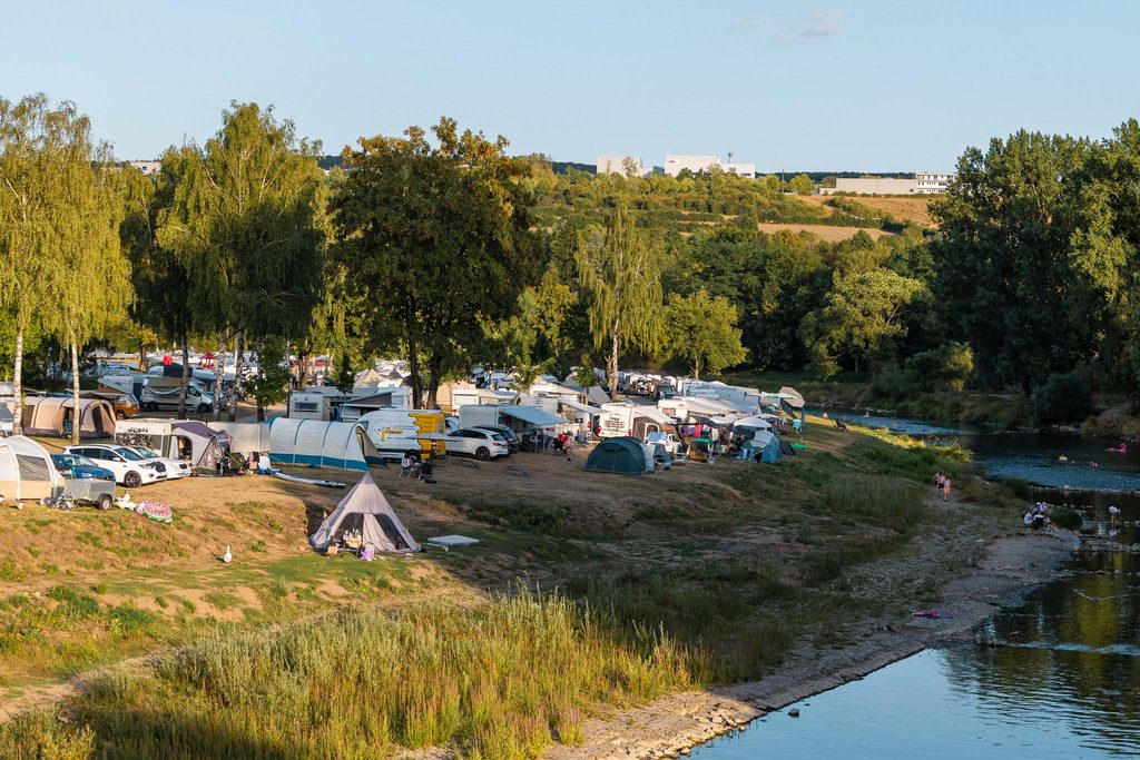 Camping Echternacherbrück tijdens Hike Tribe Luxemburg