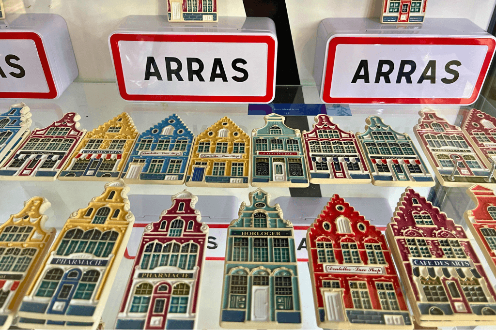 Arras in het noorden van Frankrijk staat bekend om de prachtige herenhuizen
