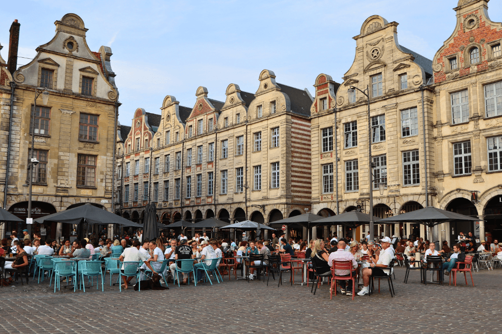 Arras heeft gezellige terrasjes