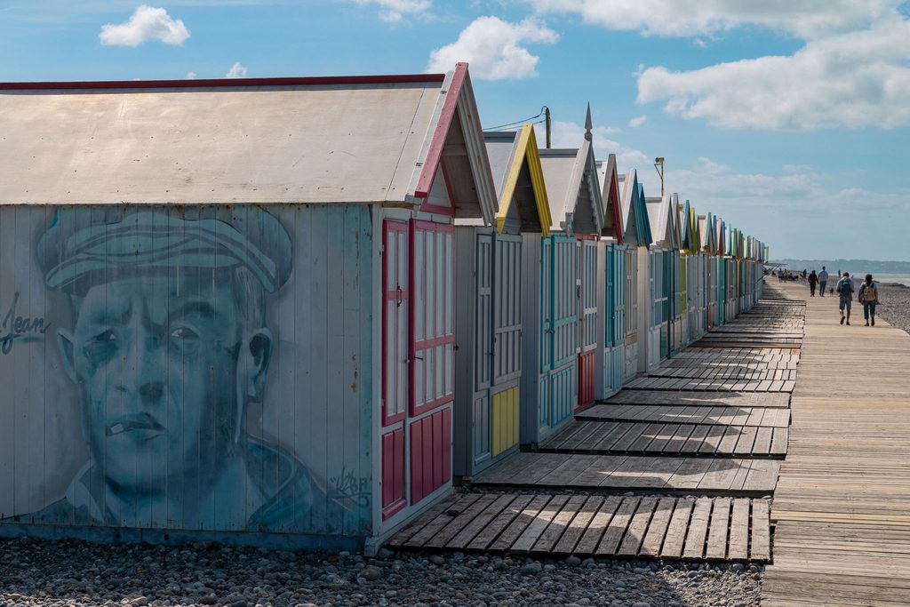 De kleurrijke strandcabines van Cayeux-sur-Mer