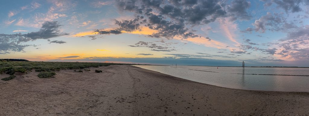 Zonsondergang Baai van Somme