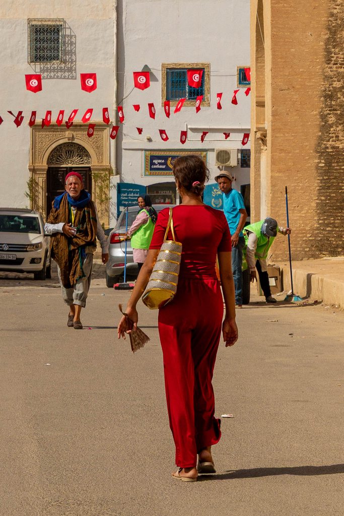 Straatbeeld Kairouan