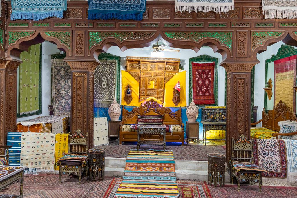 Tapijtjes in Kairouan Tunesie