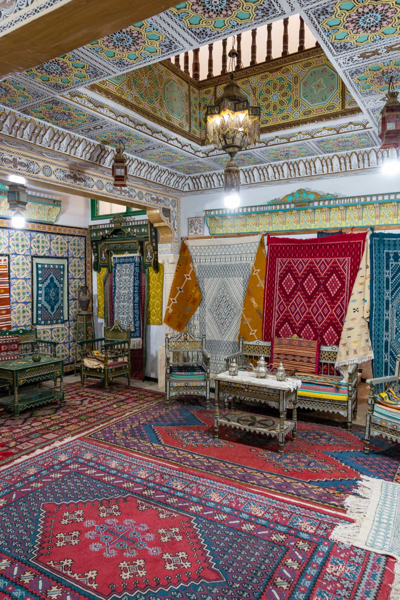 Tapijtjes in Kairouan Tunesie