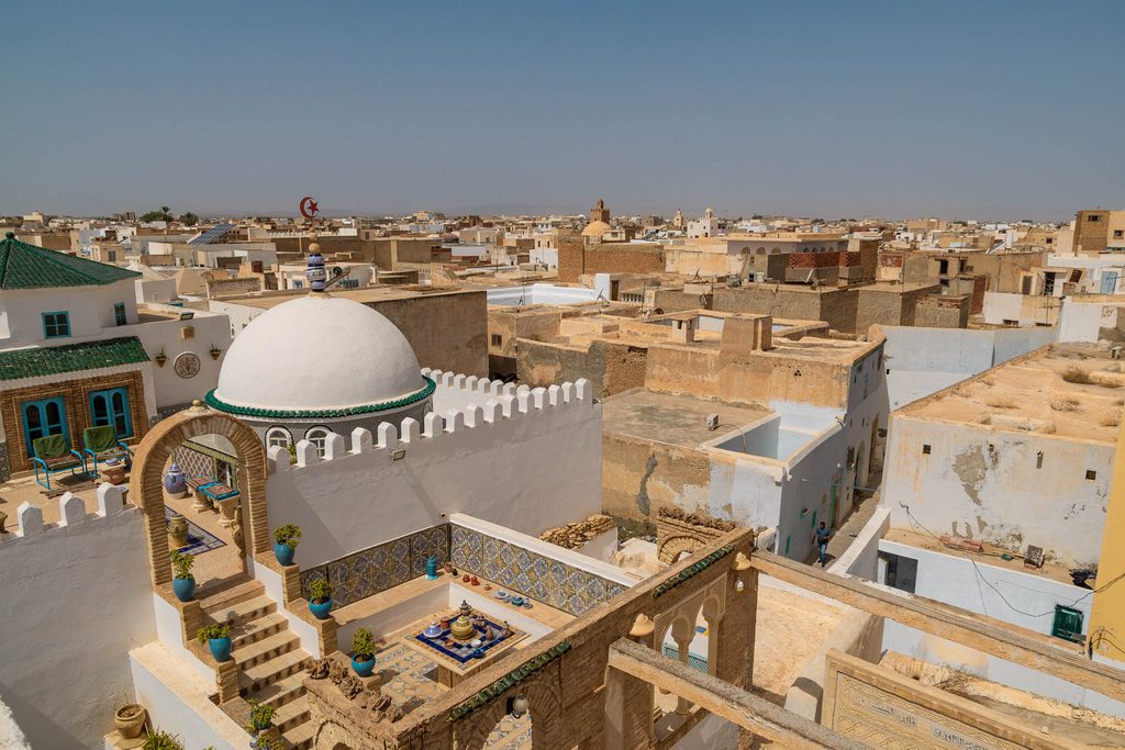 Tapijtjes in Kairouan Tunesie