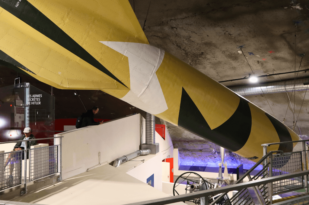 Vanuit La Coupole wilden de Duitsers tijdens de Tweede Wereldoorlog hun verschrikkelijke V2-raketten op Engeland afvuren.