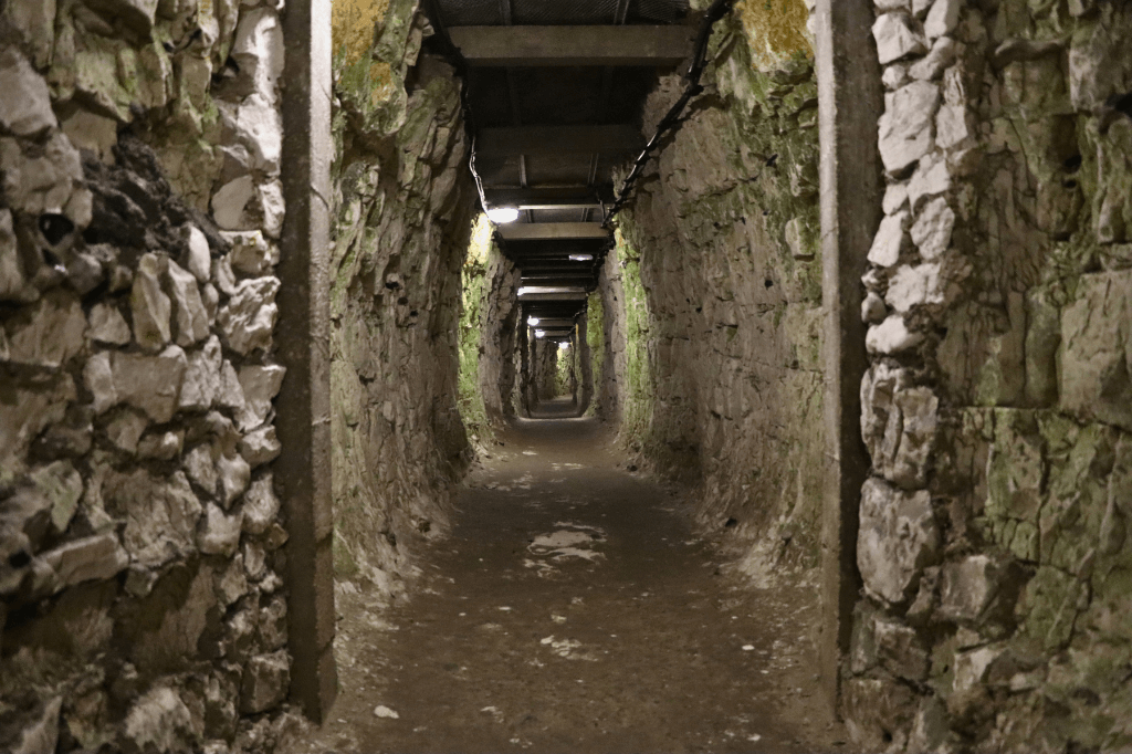 Tunnels bij Vimy Ridge