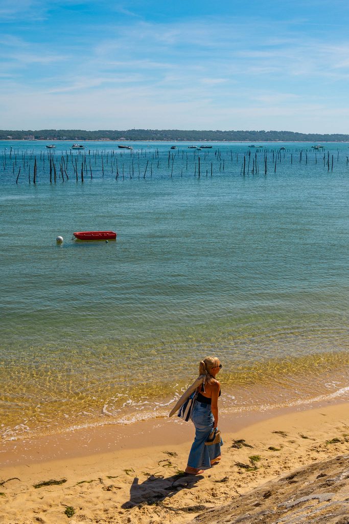 Baai van Arcachon bij Cap Ferret