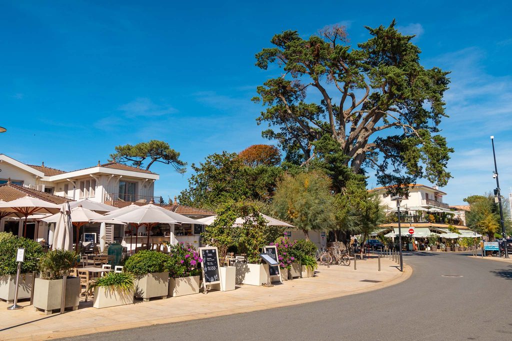 Centrum van Cap Ferret