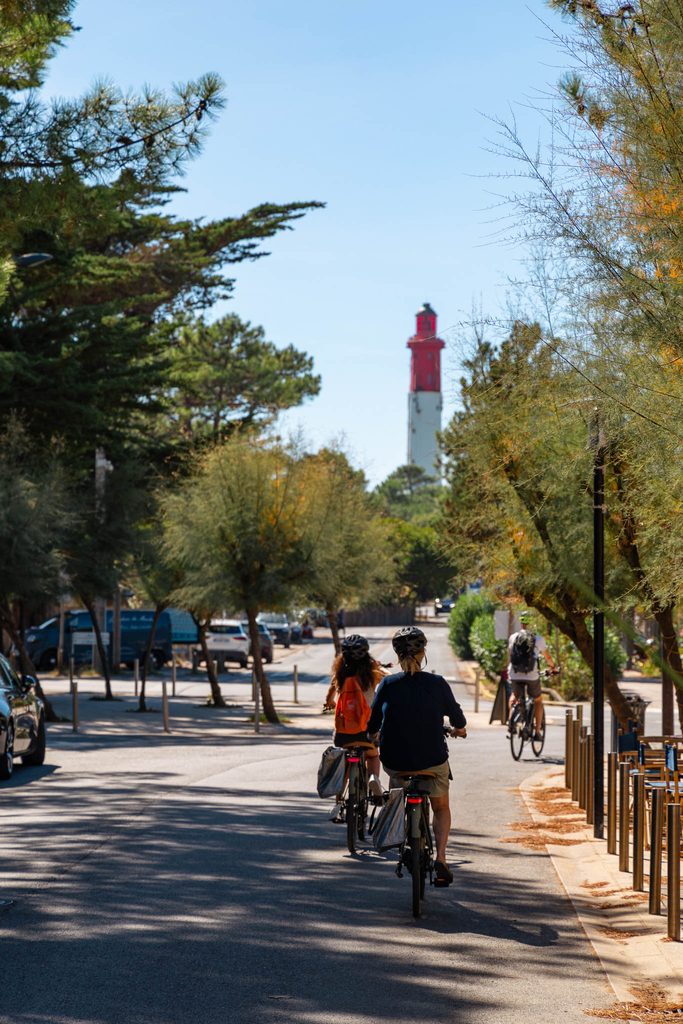 Fietsen op Cap Ferret