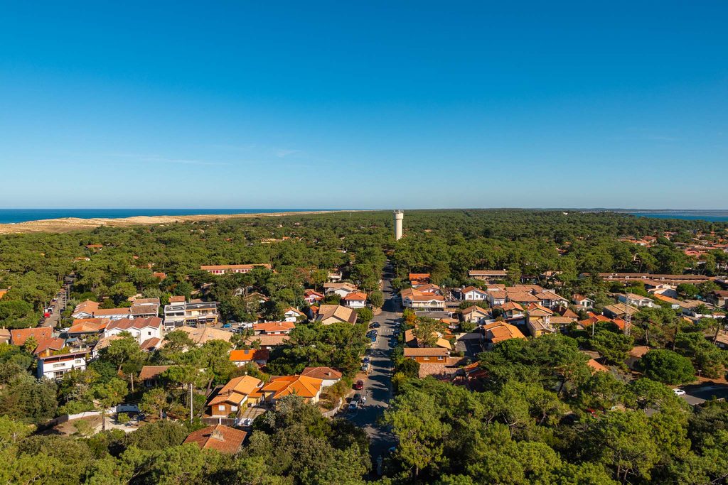 Uitzicht op Cap Ferret
