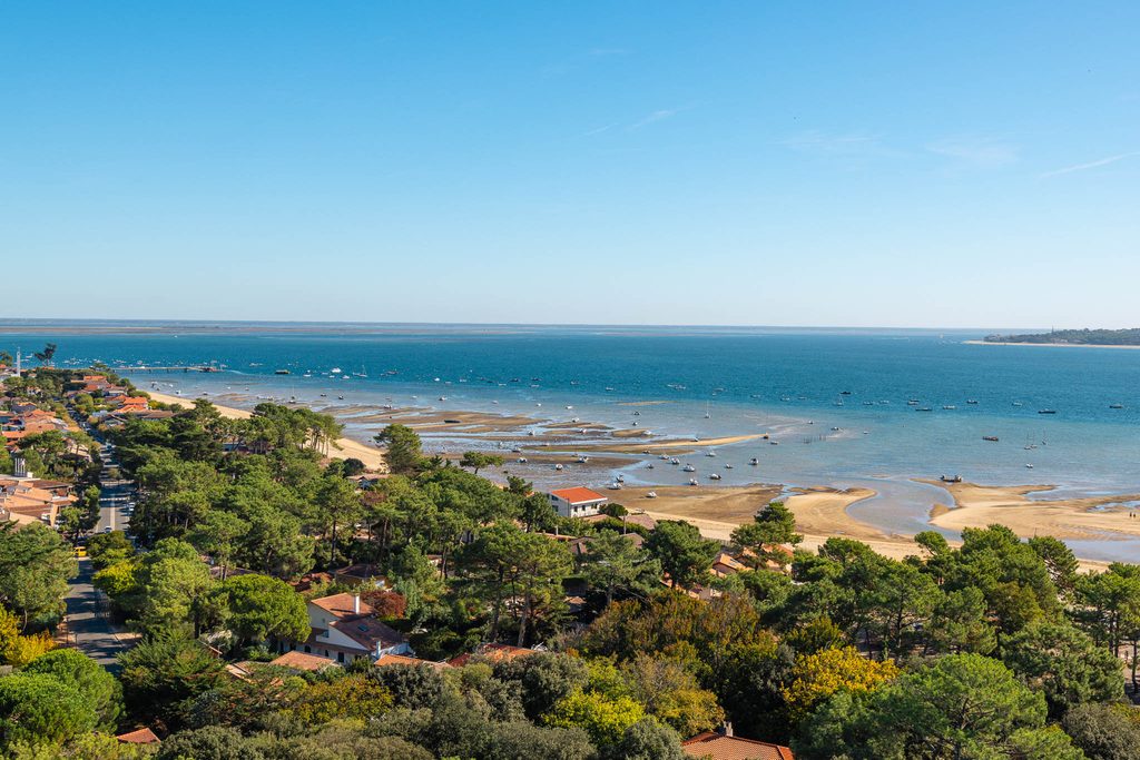 Uitzicht op Cap Ferret