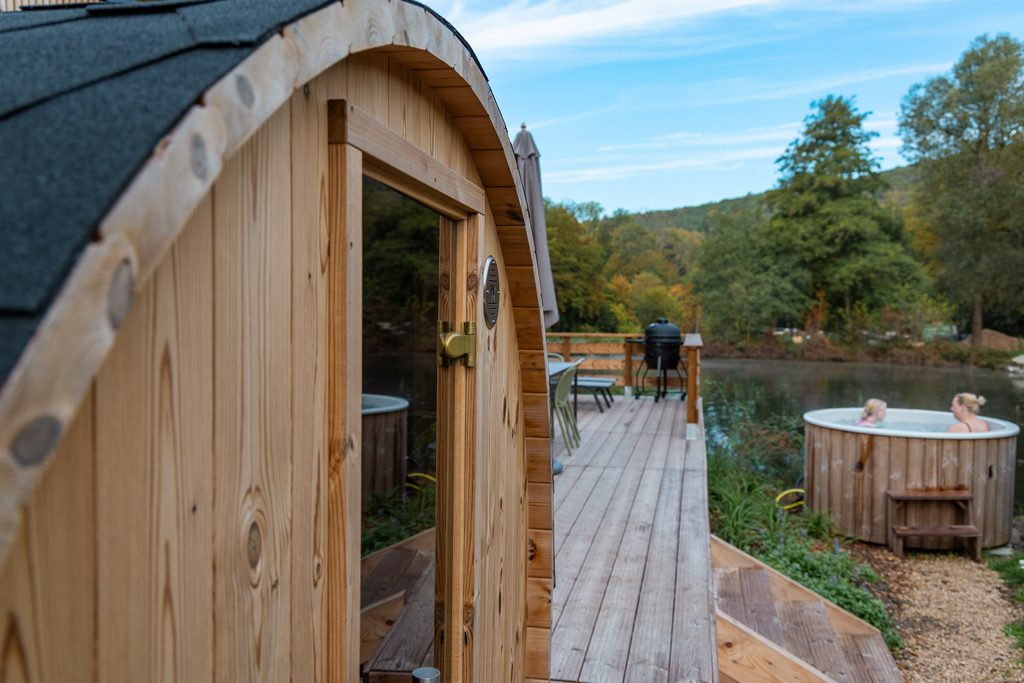Sauna en hottub bij Landal Val de Bois Durbuy